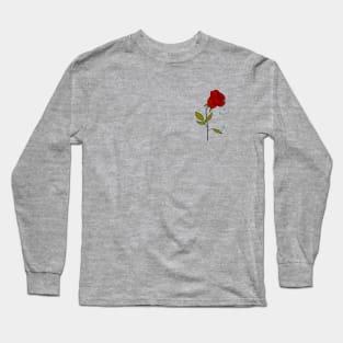 Sad flower, a cute flower shirt ,awesome sad flower Long Sleeve T-Shirt